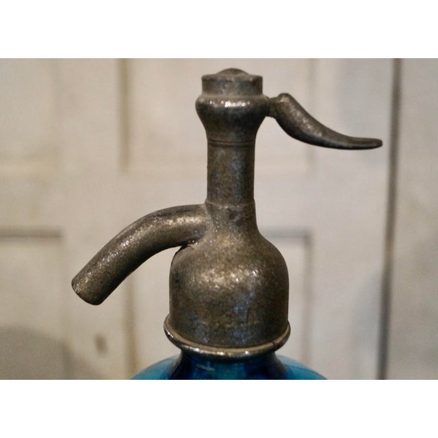 Green Vintage French Soda Syphons, 1930s, Set of 3 For Sale - Image 8 of 10