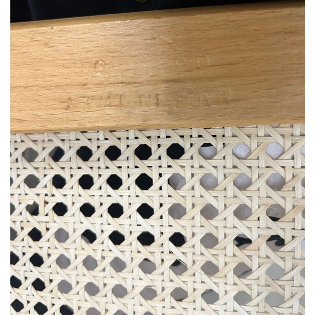 Brown Mid-Century Modern Cesca Chairs Attributed to Marcel Breuer For Sale - Image 8 of 8