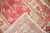 Raspberry Red Vintage Distressed Oushak Rug Runner - 2'2" X 4'4" For Sale - Image 8 of 9