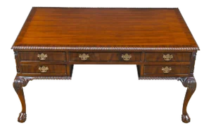 Niagara Furniture Mahogany Chippendale Writing Desk