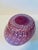 1980s Late 20th Century Amethyst Latticino Studio Art Glass Vessel by Brian Higer For Sale - Image 5 of 6
