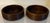 English Antique Georgian Reeded Mahogany Treen Wine Bottle Coasters - a Pair For Sale - Image 3 of 12