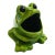 Mid Century Ceramic Frog Bowl For Sale