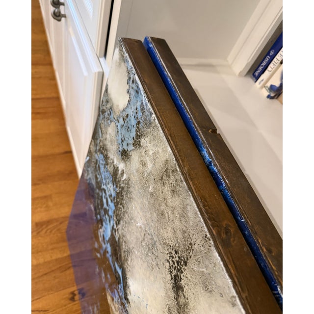 Nautical Original Matt Esparza Set of 3 Paintings - Acrylic on Board, Gloss Varnish For Sale - Image 3 of 3