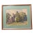 Framed Vintage Landscape Watercolor For Sale