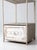 Vintage White Wicker Etagere Shelf With Drawer For Sale - Image 16 of 17