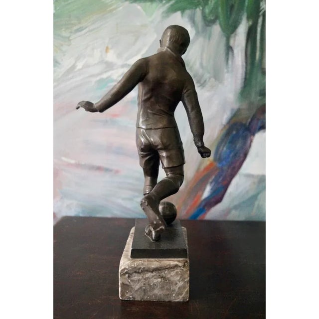 Art Deco Bronze Statues, Germany, 1930s, Set of 2 For Sale - Image 6 of 13