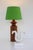 Wood Large Mid-Century Modern Danish Teak Table Lamp For Sale - Image 7 of 12