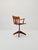 Bauhaus swivel office Armchair in solid wood By stollgiroflex 1930s The chair is in good condition Measurements: Height :...