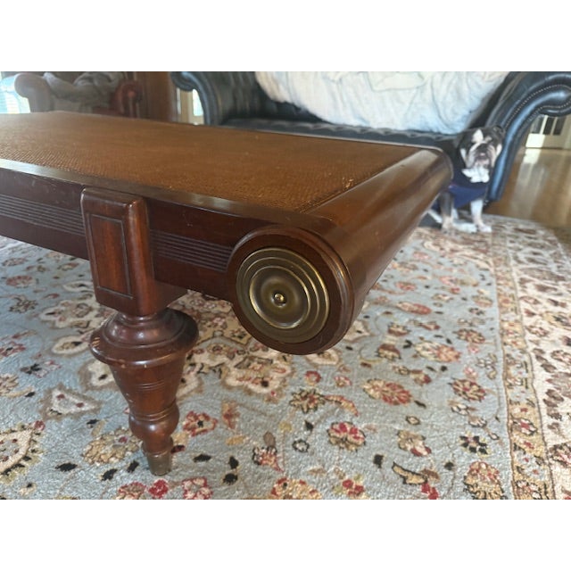 Mid 20th Century Mid - Century Modern Regency Style Coffee Table For Sale - Image 5 of 6