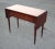 Early 20th Century Vintage Georgian Mahogany 1-Drawer Drop-Leaf Writing Table For Sale - Image 4 of 12