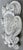 Italian White Concrete Italian Heraldic "Giglio Fiorentino" Wall Plaque For Sale - Image 3 of 6