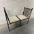 Black Pair Antique Iron Chairs With Holly Hunt Upholstery For Sale - Image 8 of 10