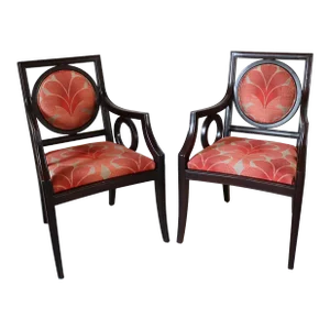 Italian Modern Armchairs/Pair