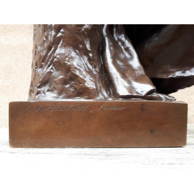 Bronze Sculpture of a Breastfeeding Mother by Paul Dubois, 1800s For Sale - Image 17 of 18