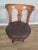 Metal Antique Cast Iron and Oak Upholstered Ship's Chair, 1890s For Sale - Image 7 of 7