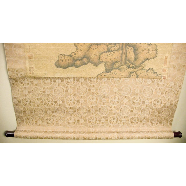 Early 20th Century Chinese Landscape Scroll For Sale - Image 9 of 12