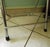 Folding Occasional Stool in Chromed Metal with Orange Imitation Leather Seat, France, 1970s For Sale - Image 6 of 12