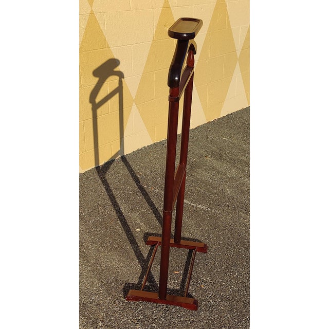 Vintage Loroman Mid 20th Century Mid Century Modern Men's Clothing Valet For Sale In Washington DC - Image 6 of 7