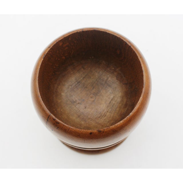 Late 18th Century English Treen Mortar and Pestle For Sale - Image 4 of 6