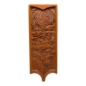 Vintage Handcrafted Bird Wood Wall Decor Accent