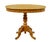 Scandinavian Birch Oval Side Table, 1880 For Sale - Image 4 of 10