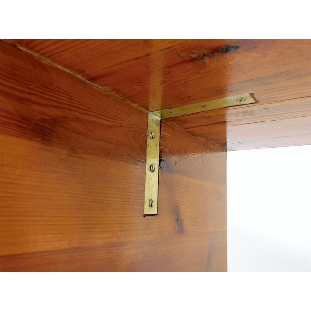 1960s Vintage Sideboard in Larch Wood For Sale - Image 5 of 18