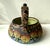 Vintage BFS Czechoslovakia double handled art pottery vessel. Features a wrap-around art deco style leaf and berry motif...