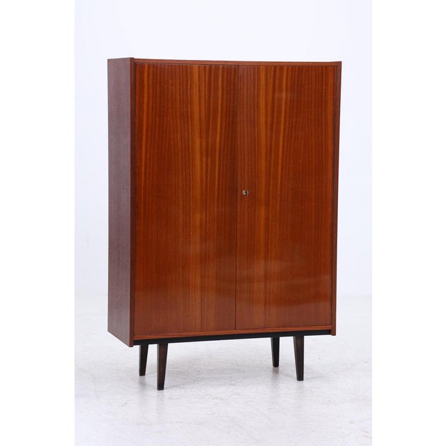 1960s Vintage High-Gloss Cabinet in Wood, 1960s For Sale - Image 5 of 16