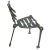 1990s Michael Aram Early Production Signed "Skeleton" Chair For Sale In Los Angeles - Image 6 of 11