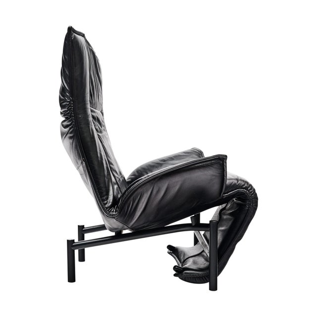 Animal Skin Veranda Sofa and Armchair Set by Vico Magistretti for Cassina For Sale - Image 7 of 9