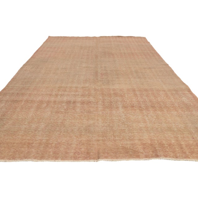 French Country Vintage Turkish Sivas Rug, 05'02 X 09'00 For Sale - Image 3 of 10