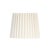 The Oyster Wave Pleat Alternate Shade is crafted from natural linen in a soft, warm hue, shaped in a structured, hard-...