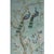 Not Yet Made - Made To Order Hand Painted Soft Mint Chinoiserie Peacock Pomegranate Floral Mural 2-Panel Set For Sale - Image 5 of 6