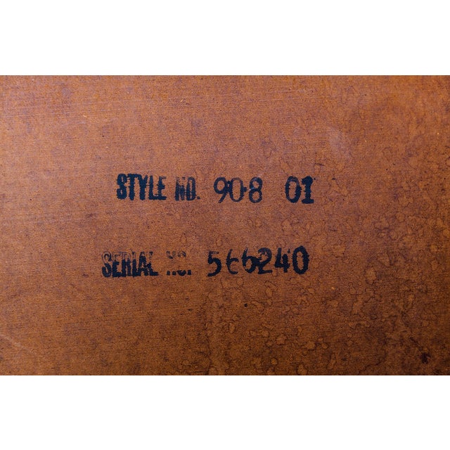 Brown 1960s Restored Mid Century Lane "Perception" Coffee Table With Basketweave Drawer For Sale - Image 8 of 12