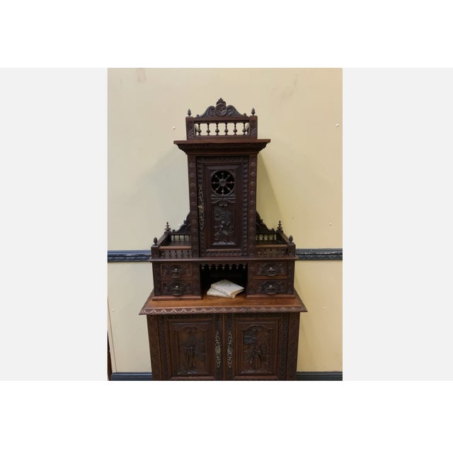 Age: circa 1880 Wood type: solid oak Condition: very good, meticulously maintained, fully restored original condition...