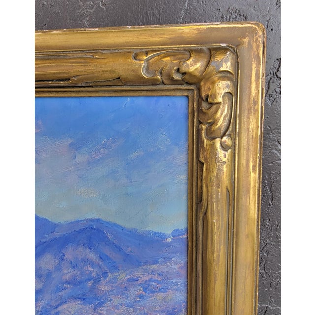 1950s Plein Air California Desert and Mountain Painting by Robert F. Williams For Sale - Image 5 of 8