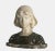 Bust of a Young Woman, 1900, Faux Marble For Sale - Image 4 of 7