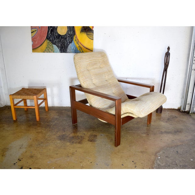Wood Danish Teak Easy Chair from Domino Mobler, 1960s For Sale - Image 7 of 9