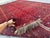 Islamic High Quality Red Afghan Mauri Hand-Knotted Wool Rug - 6' X 9'8" For Sale - Image 3 of 10
