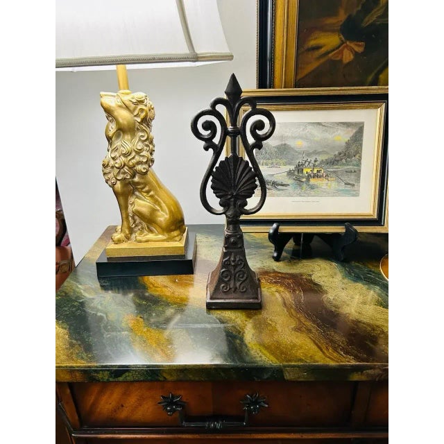 Art Nouveau Antique Fence Finial Topper For Sale - Image 3 of 7