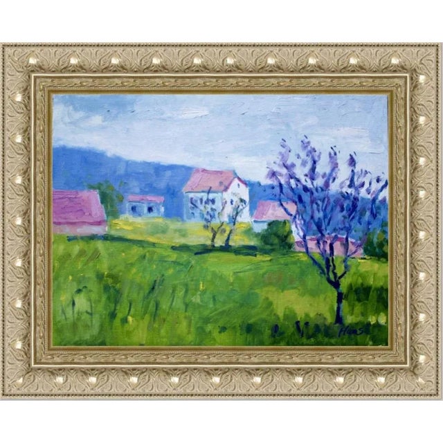 Contemporary Impressionist Style Plein Air Oil Painting For Sale - Image 12 of 12
