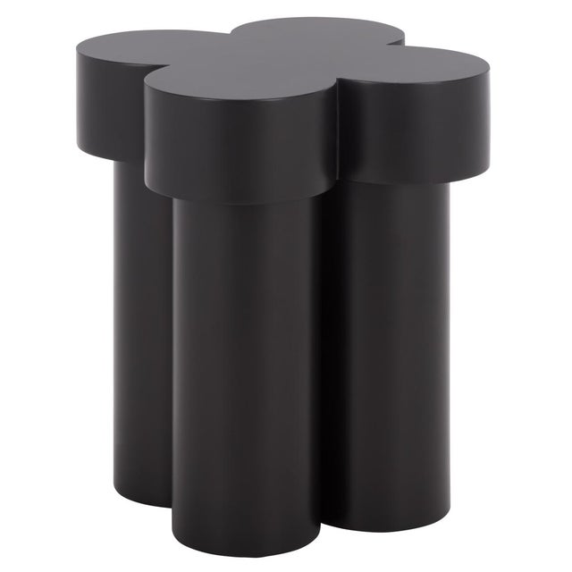 Bastien Accent Table in Black For Sale In Philadelphia - Image 6 of 7
