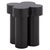 Bastien Accent Table in Black For Sale In Philadelphia - Image 6 of 7