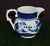 Mottahedeh Vista Alegre Blue Canton Creamer Pitcher Portugal For Sale - Image 9 of 16