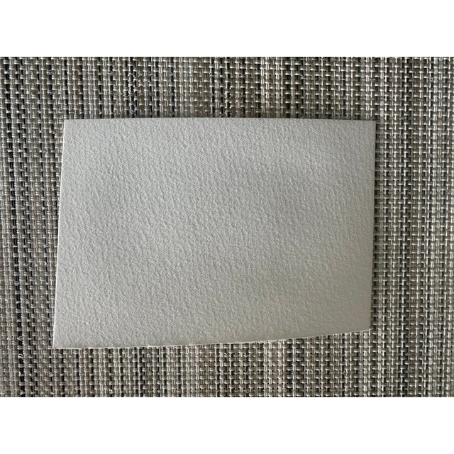 Traditional “Golden Tabby at Rest” Original Miniature Watercolor Painting by Nancy Smith For Sale - Image 3 of 3