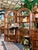 Pair of Vintage Organic Modern Rattan Etagere Shelves With Braided Arch Detail For Sale - Image 12 of 12