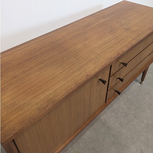Wood Mid-Century Modern Sideboard, 1960s For Sale - Image 7 of 8