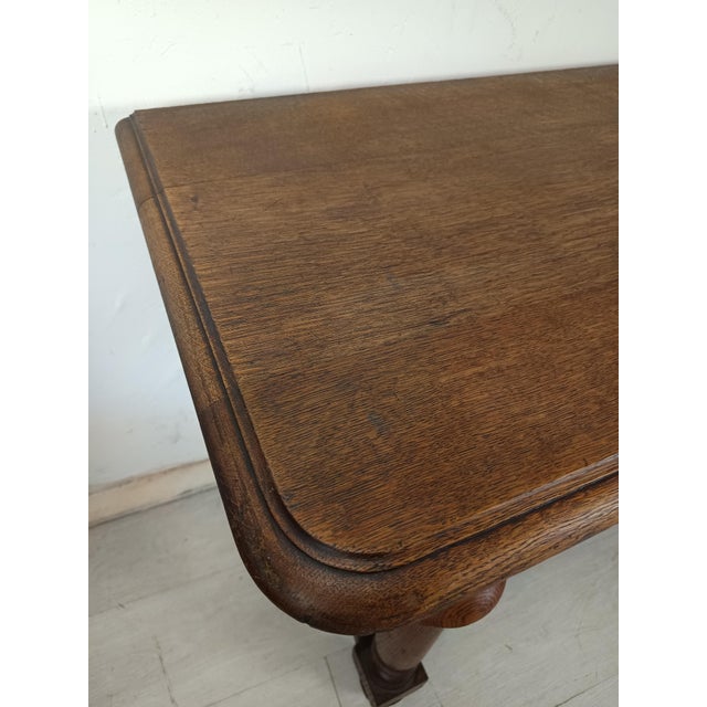 Antique Console Table in Oak For Sale - Image 16 of 18