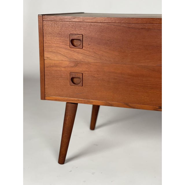 Scandinavian Teak Chest of Drawers, 1960s For Sale - Image 3 of 9